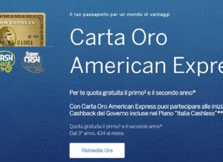 American Express Carta oro recensione