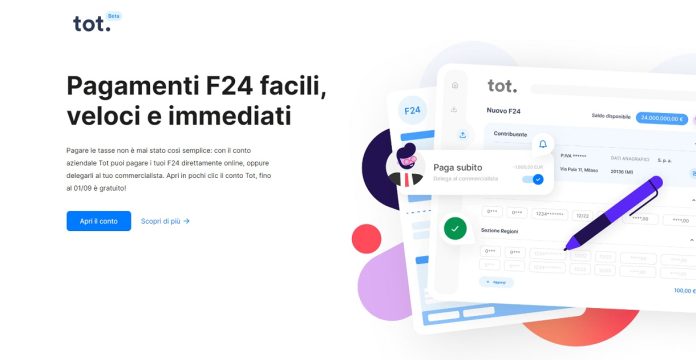 conto tot f24