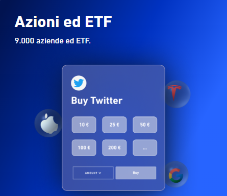 azioni ETF frazionati trade republic