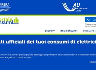 bollette luce e gas portale consumi