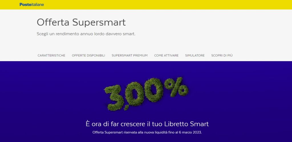 Offerta Supersmart 270 giorni