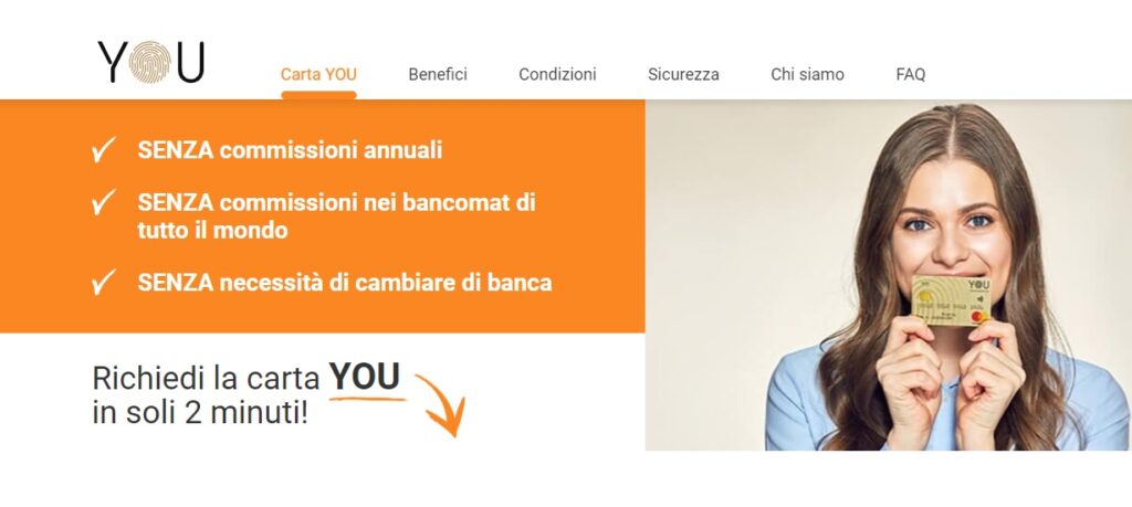 carta you app advanzia