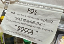 cartello POS
