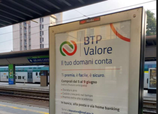 cartello pubblicitario BTP Valore