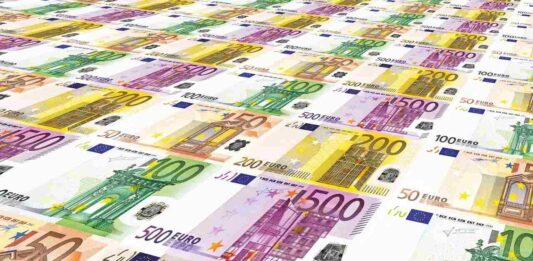 banconote euro alto taglio