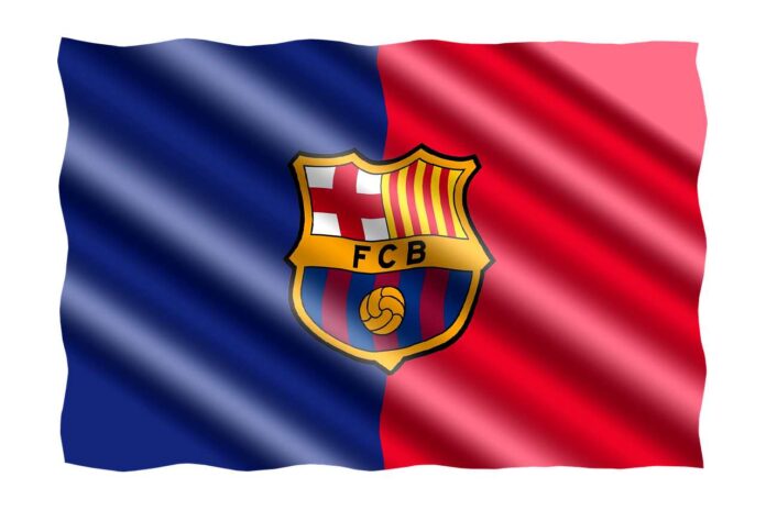 bandiera Barcelona FC