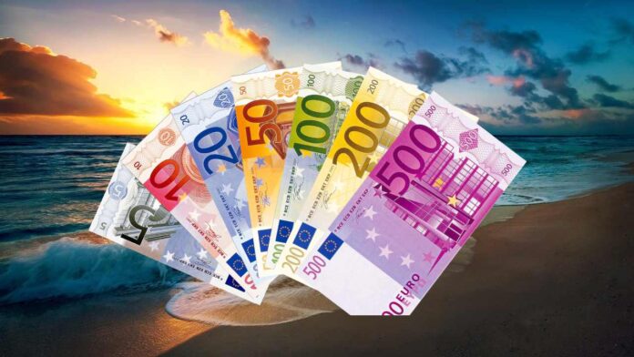 spiaggia e soldi