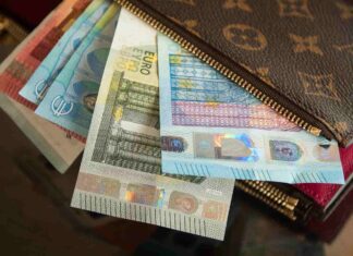 soldi in portafoglio