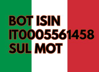 bandiera Italia e ISIN BOT