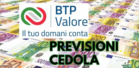matrici banconote euro e slogan BTP Valore