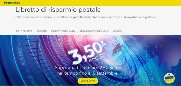 aprire un libretto postale