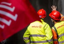 tecnici di Webuild a lavoro