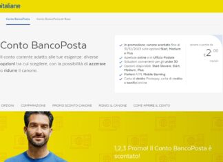 conto bancoposta start e start giovani