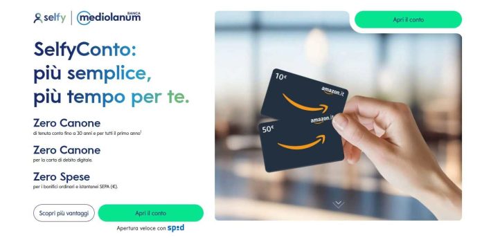 selfyconto mediolanum recensione