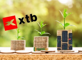 soldi che fruttano e logo di XTB