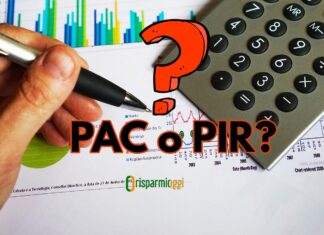 investitore che effettua un calcolo