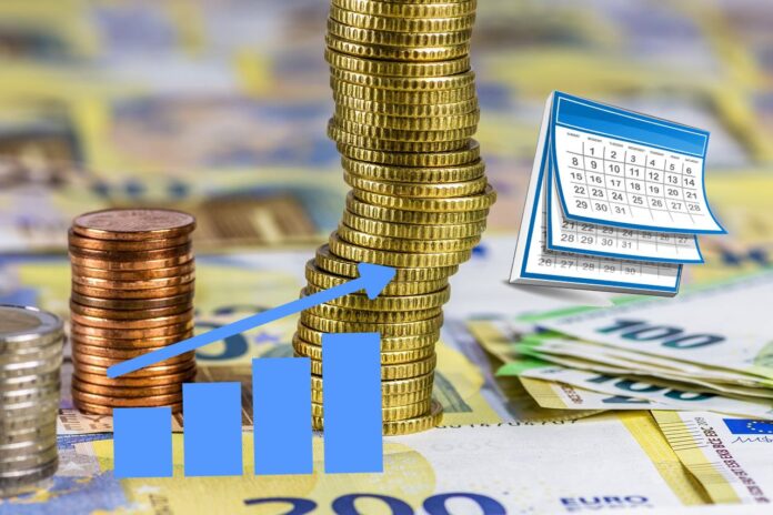 rendite passive soldi che crescono con grafico