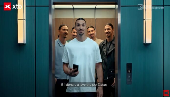 xtb zlatan Spezzone della pubblicità di XTB con zlatan ibrahimovic