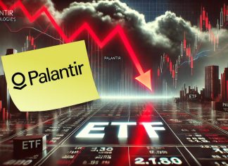 Sell-off su Palantir e andamento ETF