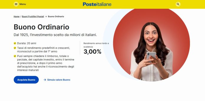 buono ordinario 20 anni