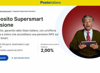 deposito supersmart pensione
