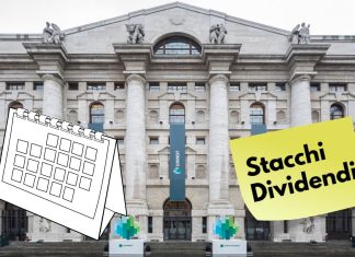 Stacco dividendi Borsa Italiana