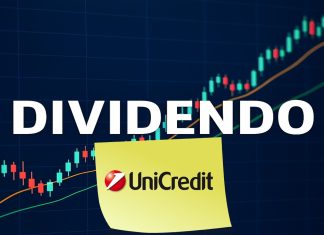 saldo dividendo Unicredit in stacco