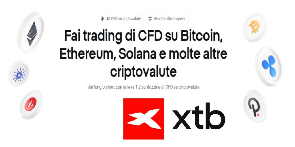 XTB crypto locandina