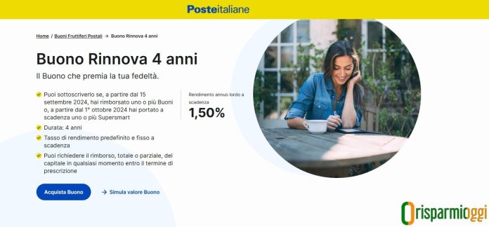 buono rinnova 4 anni