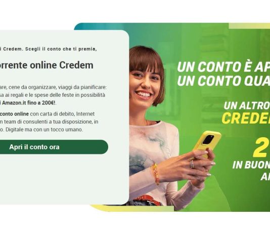 come aprire conto credem link promo natale 2025