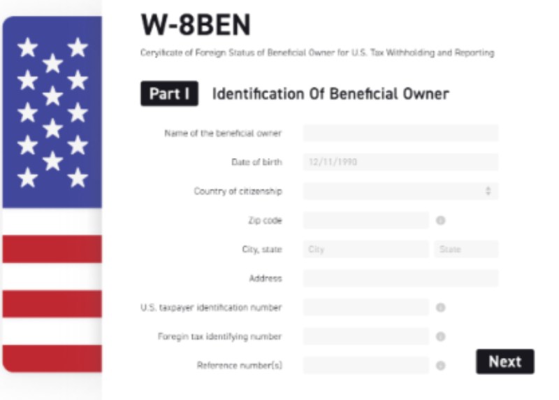 modulo W-8BEN