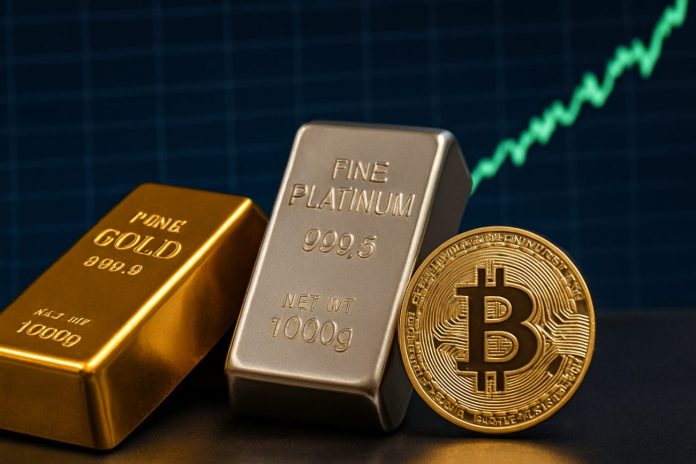 Bitcoin, oro e platino i sottostanti agli ETF più performanti del FY 2025