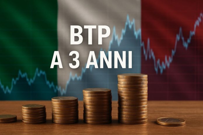 nuovo BTP a 3 anni emissione BTP a 3 anni