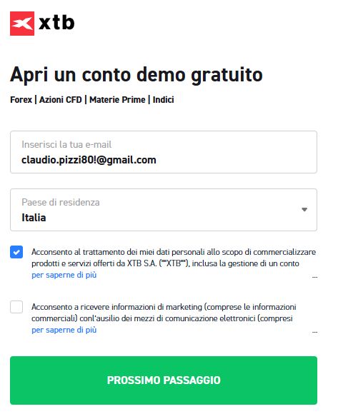 demo XTB