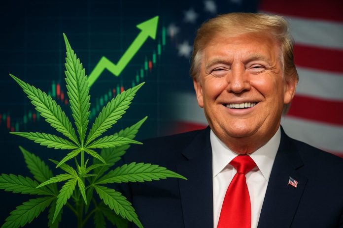 azioni cannabis e Trump