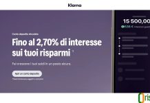 Conti deposito Klarna: aggiornati i tassi di interesse su vincolato e flessibile conti deposito klarna