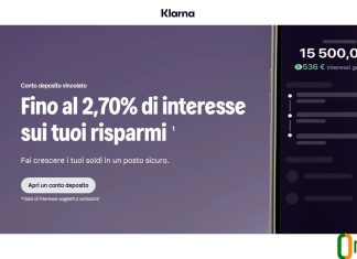conti deposito klarna
