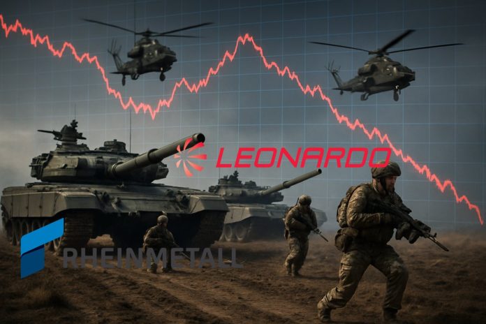 crollo azioni difesa ETF sulla difesa europea