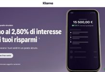 klarna conto deposito vincolato