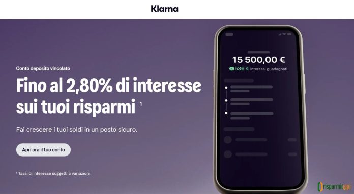 klarna-conto-deposito-vincolato klarna conto deposito vincolato
