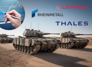 carri armati e loghi titoli della difesa