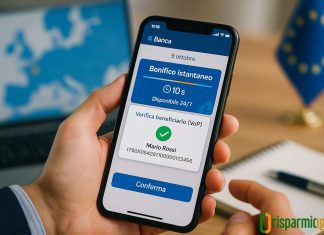 bonifici 9 ottobre