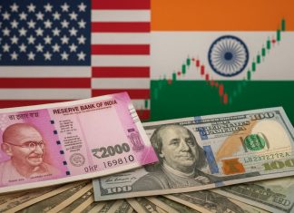 rupia indiana e dollaro Usa