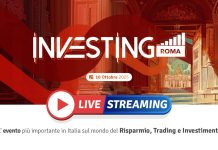 Investing Roma giunge all’XI edizione: il 10 ottobre 2025 torna l’evento su finanza e trading locandina Investing Roma 2025