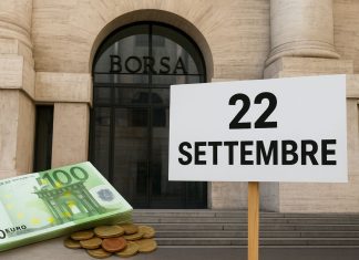 stacchi dei dividendi 22 settembre