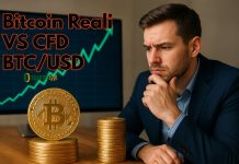 Comprare Bitcoin o fare trading su BTC/USD? Cosa è meglio analista che guarda Bitccoin