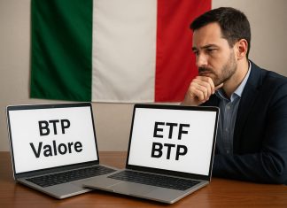 investitore che confronta BTP Valore e ETF BTP