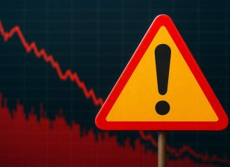 sell-off sui mercati e segnale di pericolo