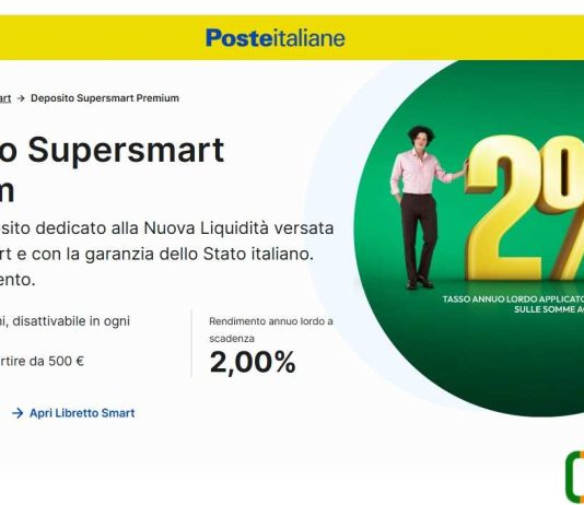 deposito supersmart premium novembre scadenza