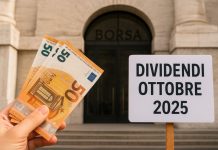 Dividendi Borsa Italiana: quali stacchi a ottobre 2025? dividendi di borsa